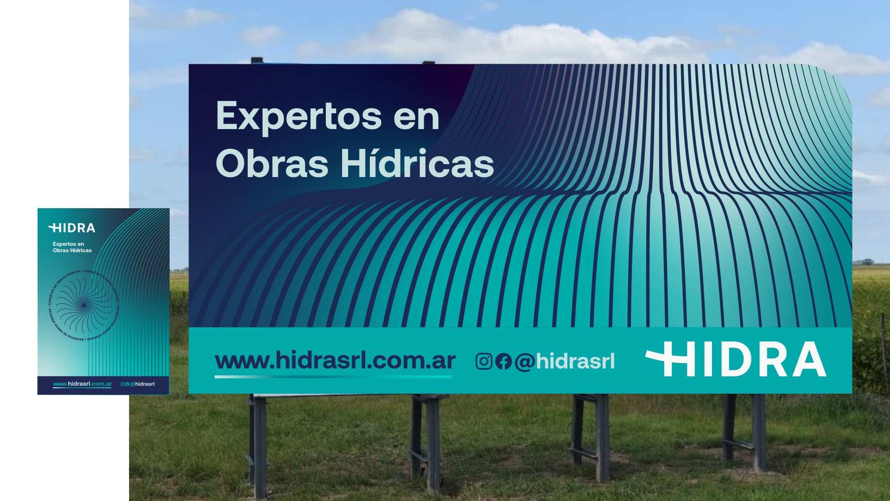 Cartel de ruta