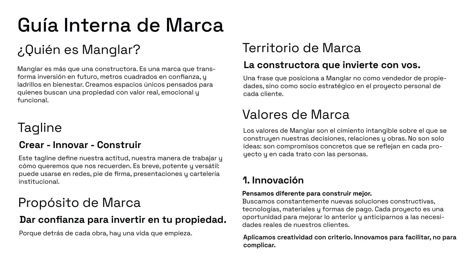 Guía interna de marca
