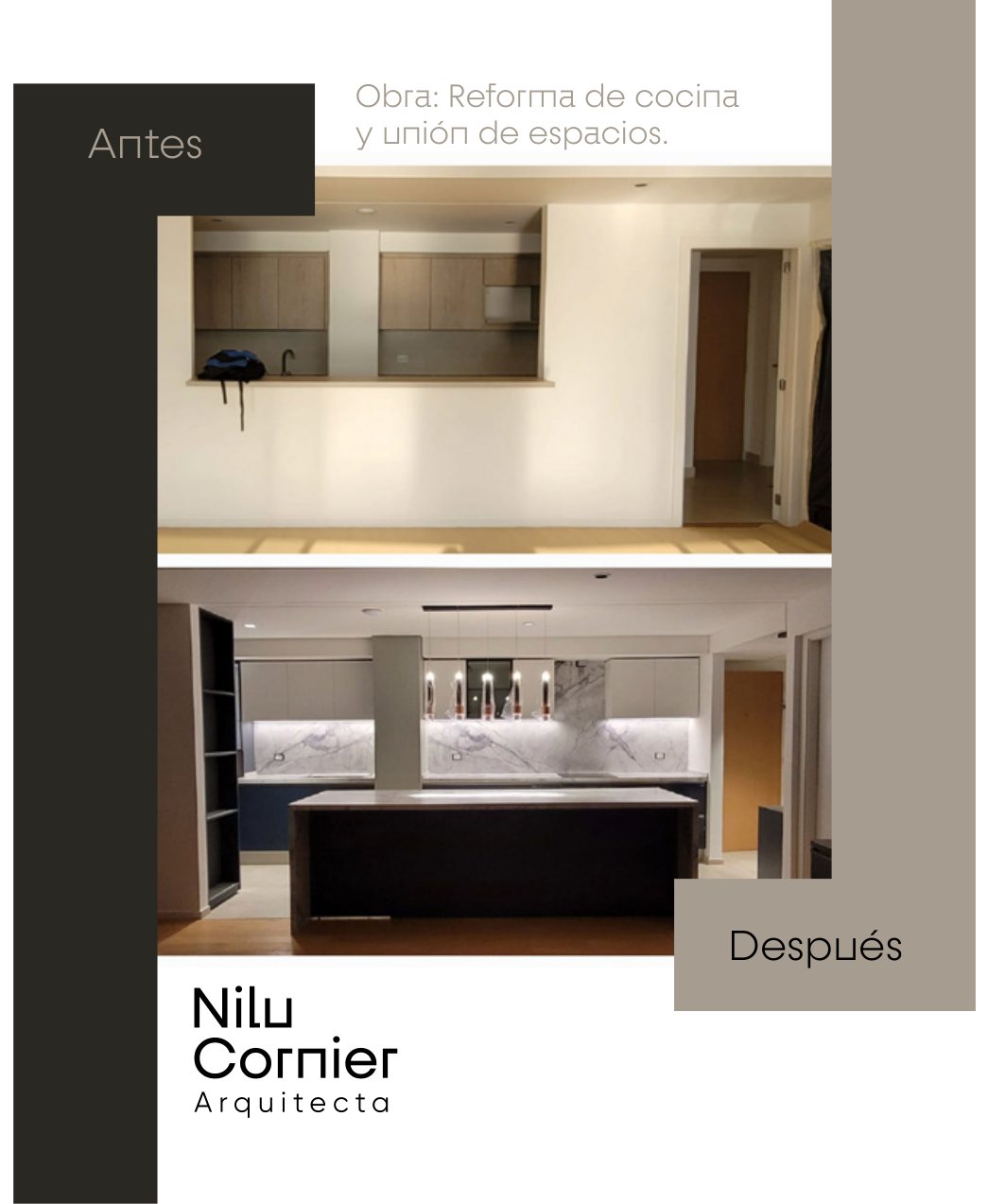Antes y después
