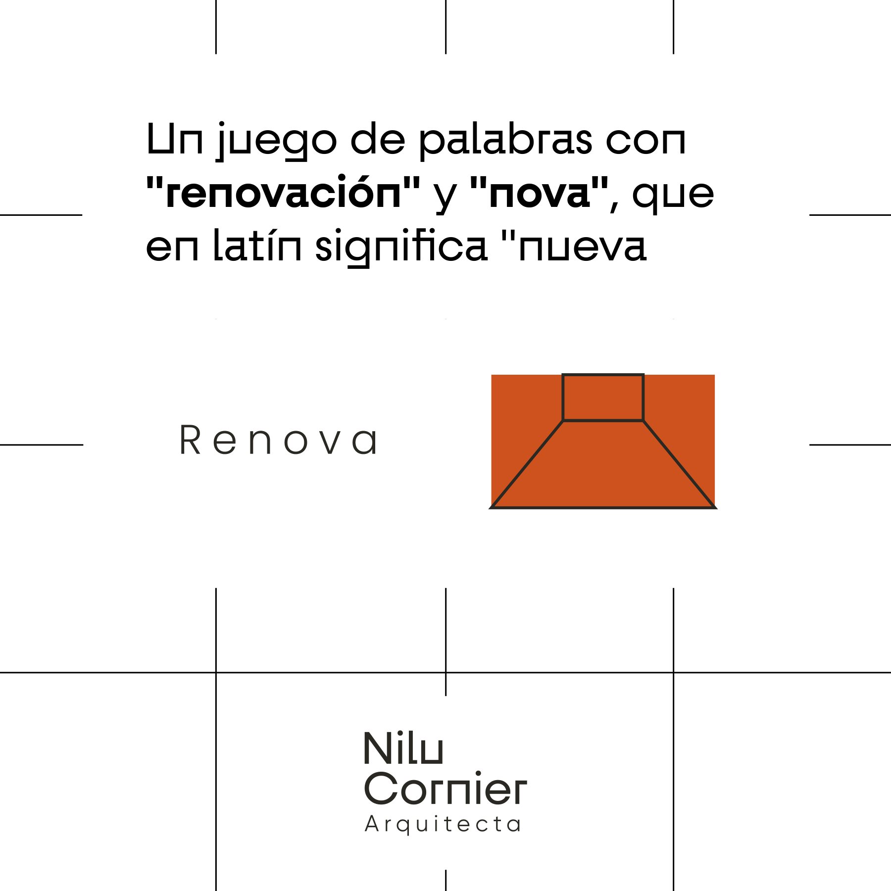 Renova: renovación + nova