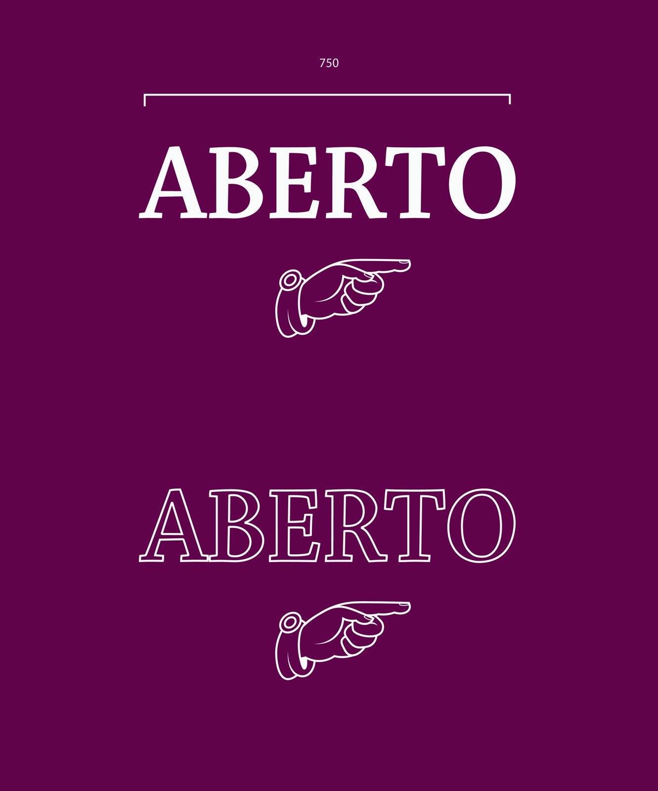 Cartel luminoso