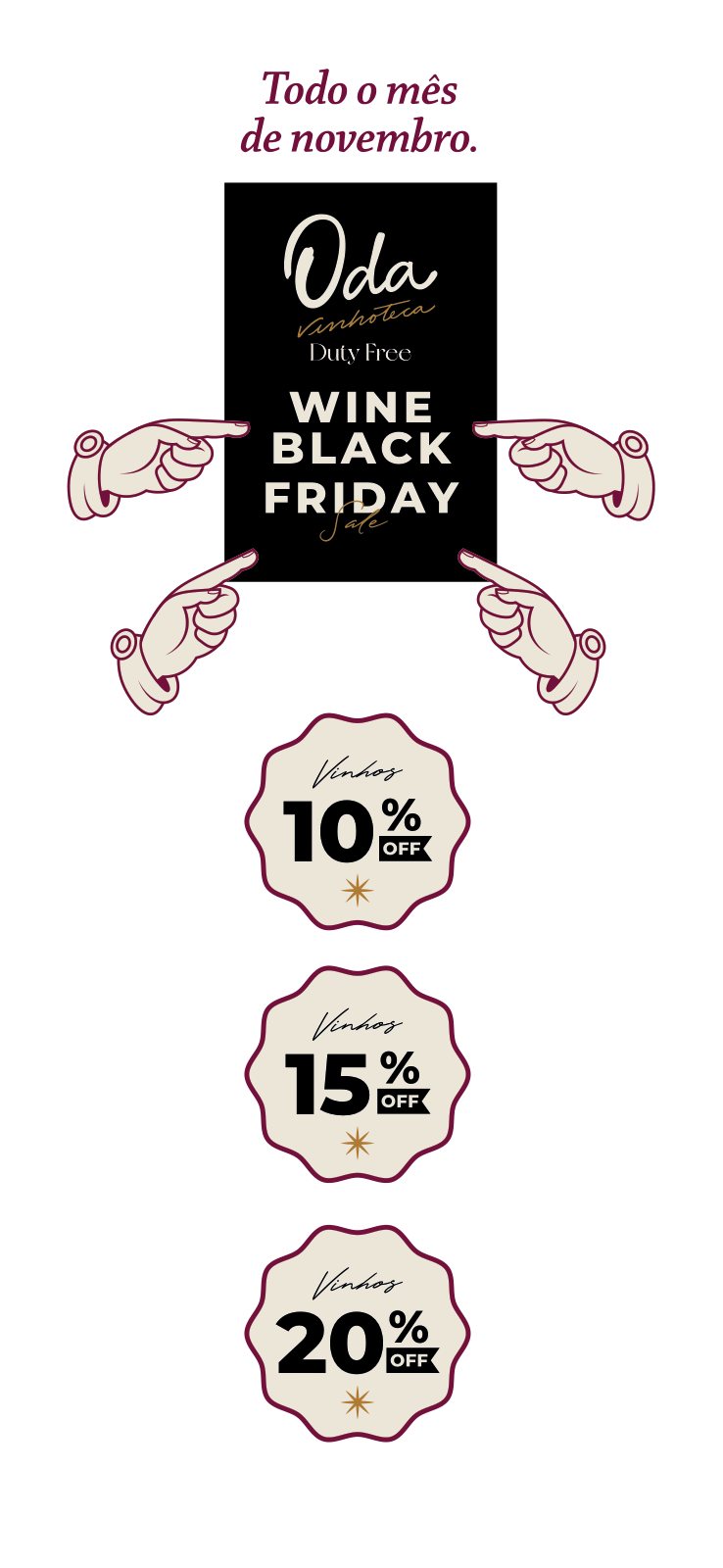 Black Friday · vidriera