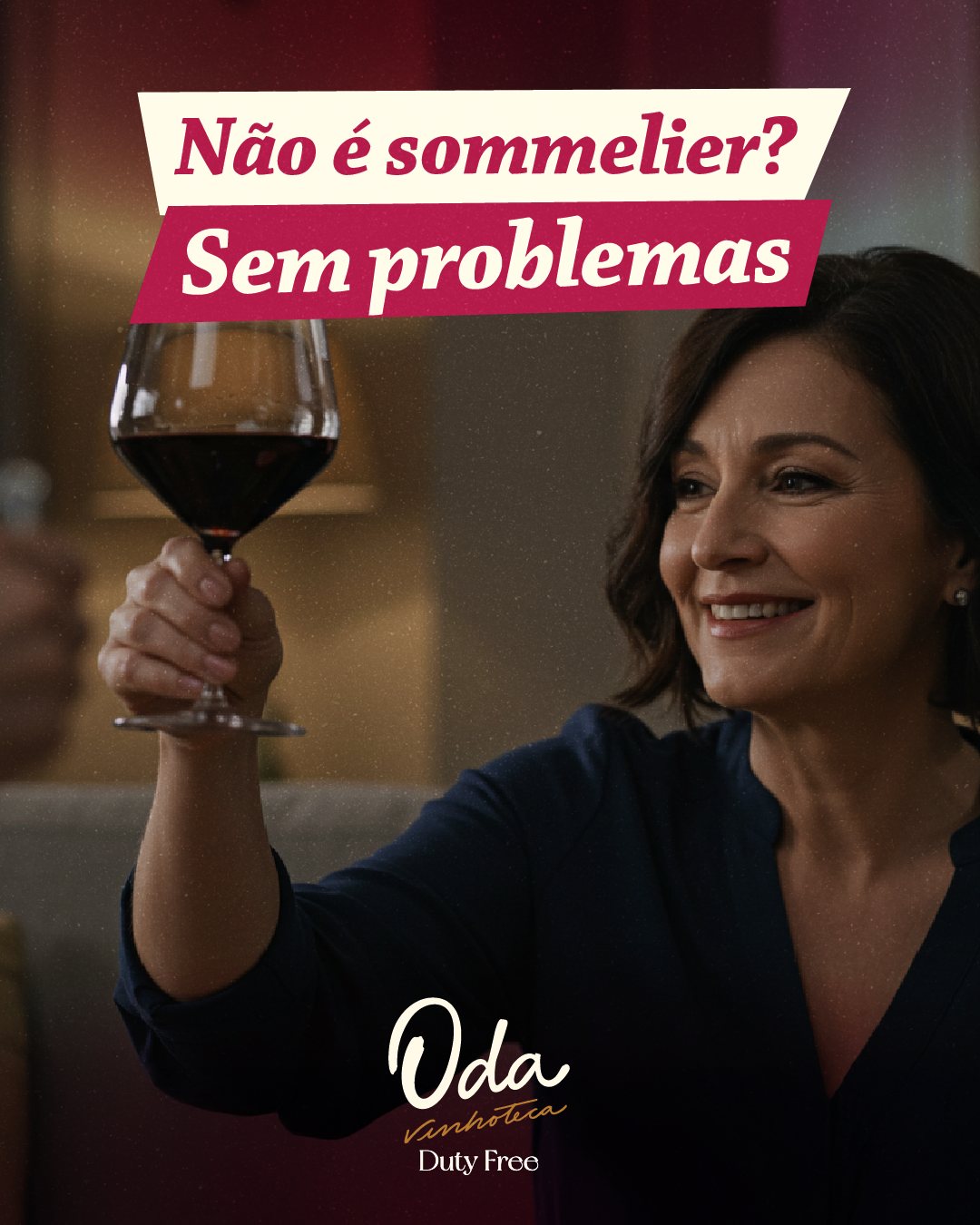 Não é sommelier?