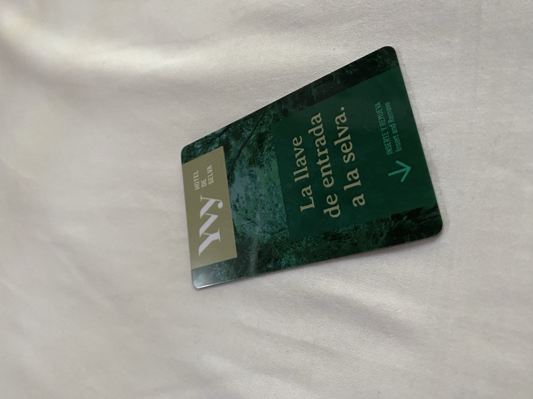 Tarjeta llave: La llave de entrada a la selva